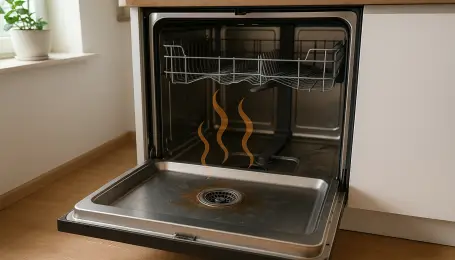 Bulaşık makinesinde kötü koku engelleme ipuçları