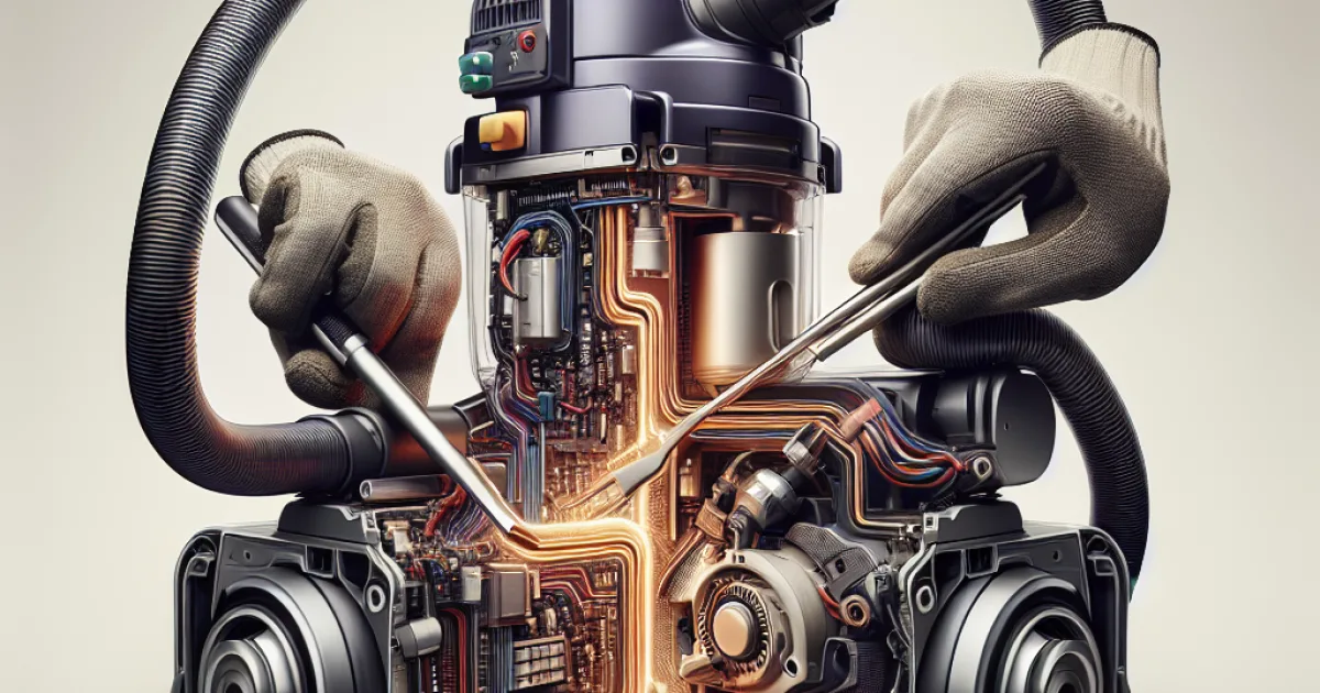 Elektrikli süpürgelerde motor arızası hakkında bilgi.