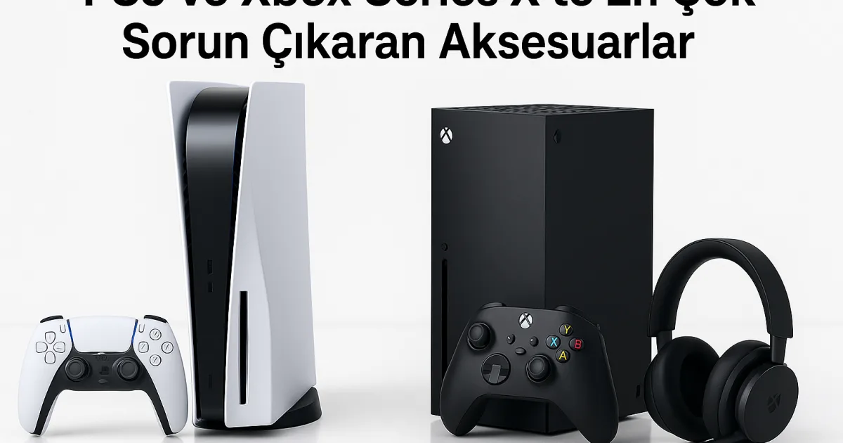 PS5 ve Xbox Series X aksesuar sorunları hakkında bilgi