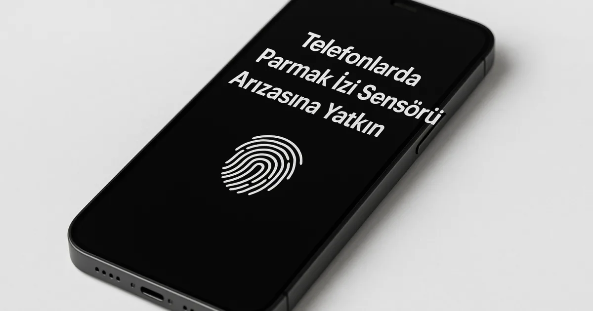 Telefonlarda parmak izi sensörü arızasına yatkın modeller hakkında bilgi.