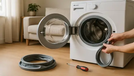 Arçelik 10020 Y Kapak lastiği değişimi