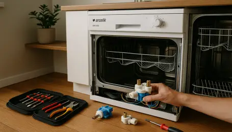 Arçelik BM 5100 Su giriş ventili değişimi