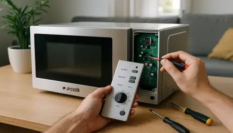 Arçelik MW 234 Kontrol paneli tamiri