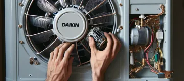 Daikin FTXM Fan motoru değişimi