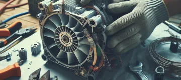 ECA Proteus Premix Fan motoru değişimi