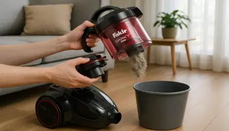 Fakir Darky Pro Toz haznesi değişimi