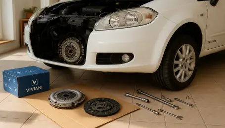 Fiat Linea 1.4 Fire Debriyaj baskı balata değişimi
