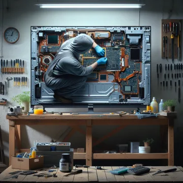 Hisense U7HQ Ekran değişimi