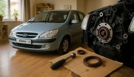 Hyundai Getz 1.4 Krank keçesi değişimi