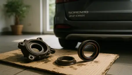 Kia Sorento 2.2 CRDi Aks keçesi değişimi