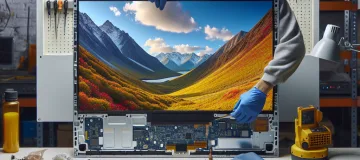 LG OLED C1 Panel değişimi