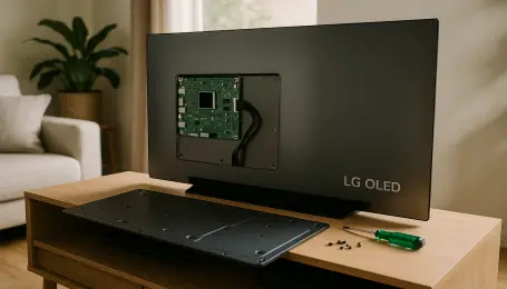 LG OLED CX Anakart değişimi