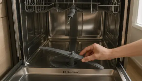 LG TrueSteam Sprey kolu değişimi