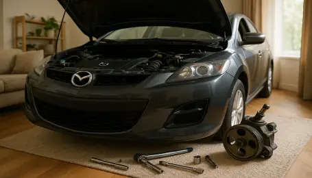 Mazda CX-7 Direksiyon pompası değişimi