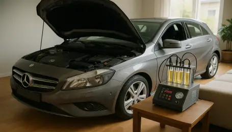Mercedes A200 CDI Enjektör temizliği