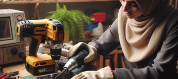 Metabo SBE 650 Mandren değişimi