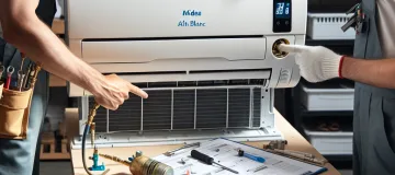 Midea Blanc Gaz dolumu