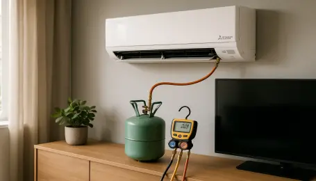 Mitsubishi Electric MSZ-LN25 Gaz dolumu