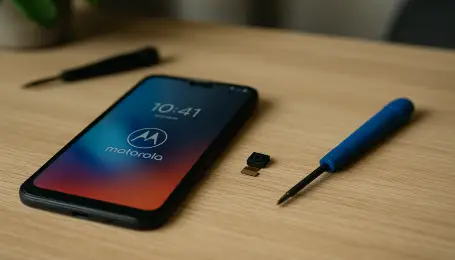 Motorola Moto E7 Plus Ön kamera değişimi