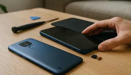 Motorola Moto E7 Plus Ön kamera değişimi
