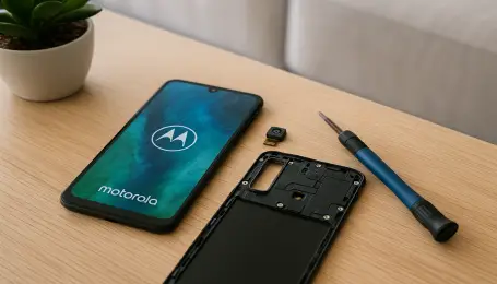 Motorola One Fusion Ön kamera değişimi