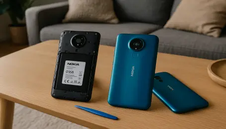 Nokia 3.4 Arka kapak değişimi