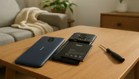 Nokia C30 Arka kapak değişimi