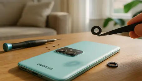 OnePlus Nord 5G Kamera lensi değişimi