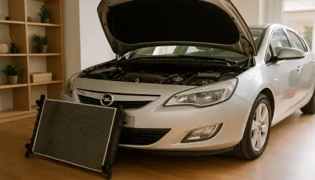 Opel Astra J 1.6 Radyatör değişimi