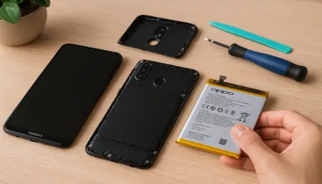 Oppo A31 Batarya değişimi
