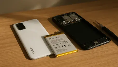 Oppo A52 Batarya değişimi