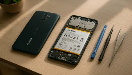Oppo A9 Batarya değişimi
