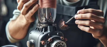 Philips HR2228 Motor kömürü değişimi