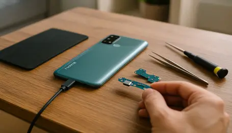Realme 7i Şarj portu tamiri