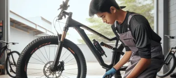 Salcano E-MTB Lastik değişimi