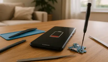 Samsung Galaxy A51 Şarj soketi değişimi