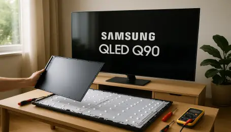 Samsung QLED Q90 Panel değişimi