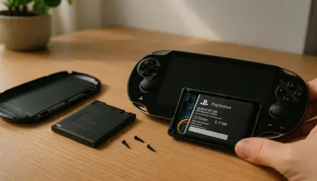 Sony PlayStation Vita Batarya değişimi