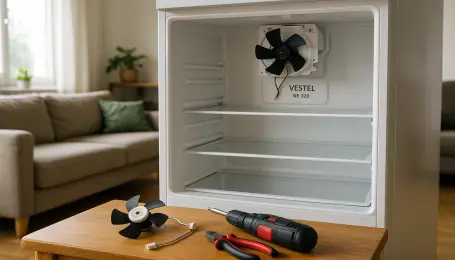 Vestel NF 500 Soğutma fanı değişimi