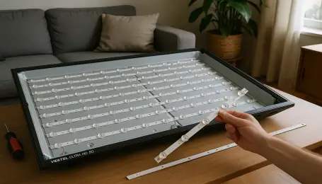 Vestel Ultra HD 50" Led bar değişimi